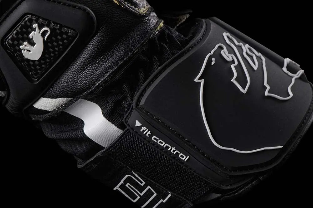 Furygan STYG20 X Kevlar Gloves Black / White FREE UK Delivery, FREE 365 Day Returns | Moto Central