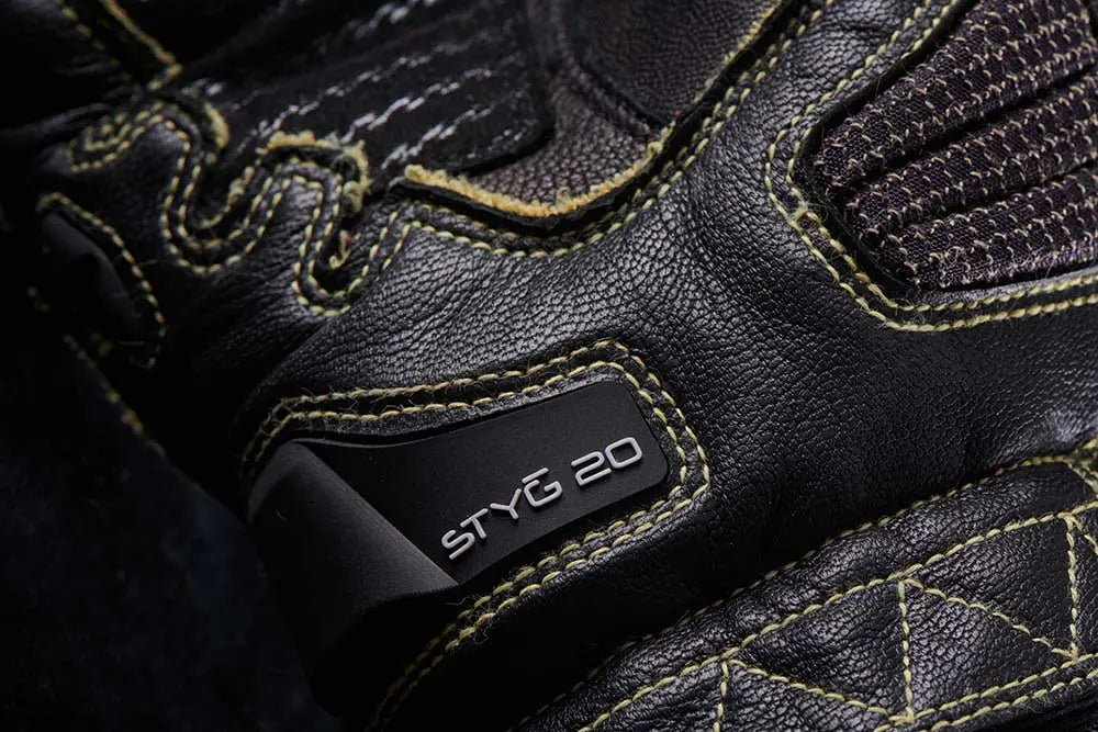 Furygan STYG20 X Kevlar Gloves White / Black FREE UK Delivery, FREE 365 Day Returns | Moto Central