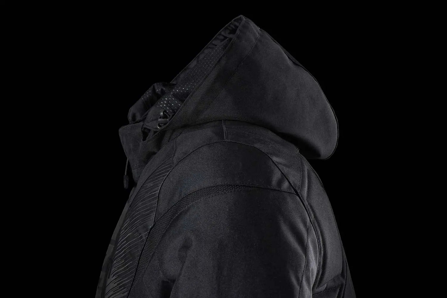 Furygan Shard HV Textile Jacket Black / Reflective Grey FREE UK Delivery, FREE 365 Day Returns | Moto Central