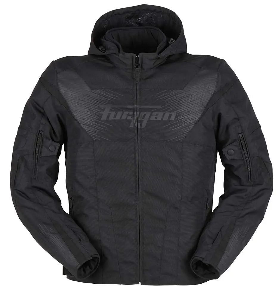 Furygan Shard Textile Jacket Black / Black FREE UK Delivery, FREE 365 Day Returns | Moto Central