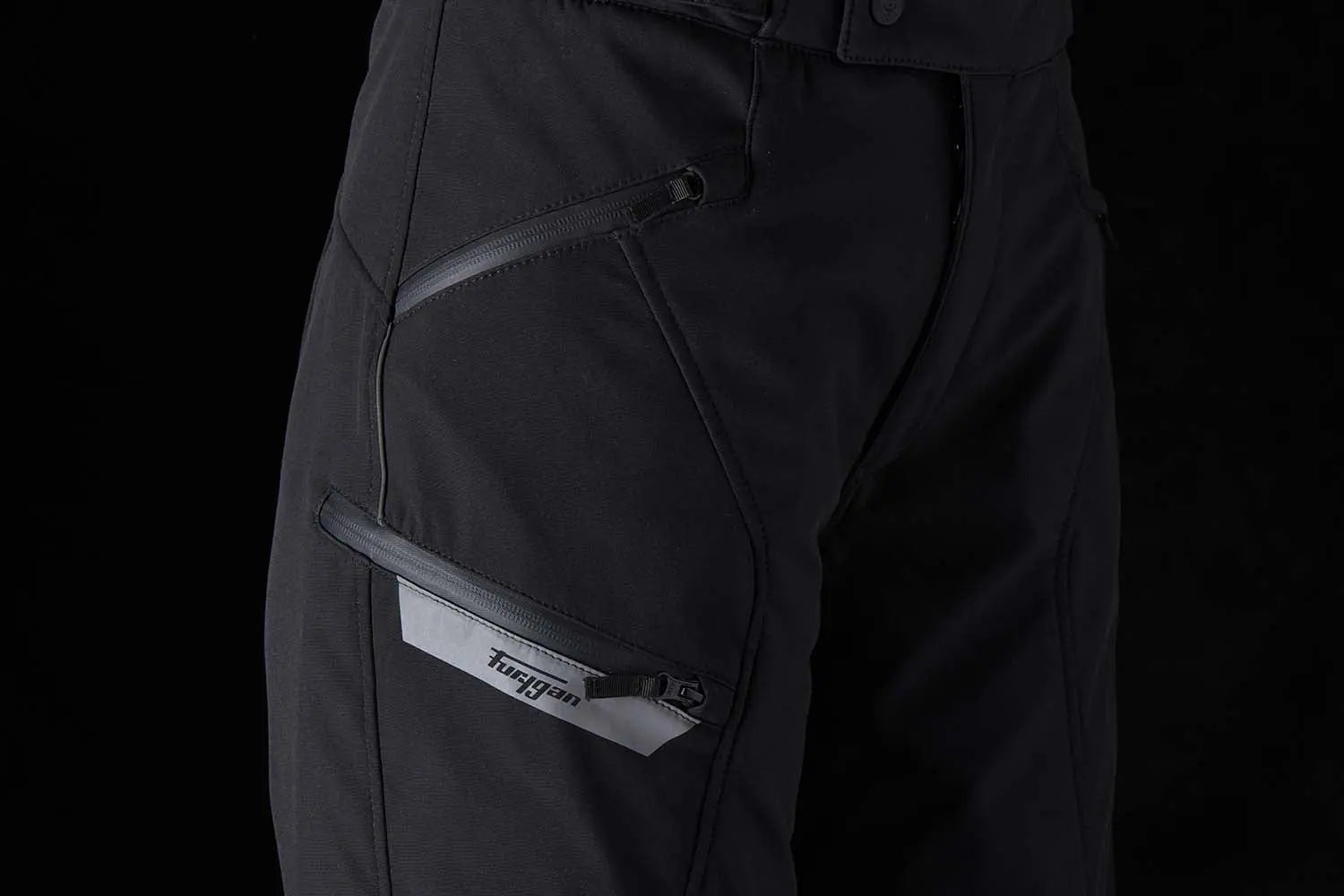 Furygan Softshell Ladies Textile Trouser Black FREE UK Delivery, FREE 365 Day Returns | Moto Central