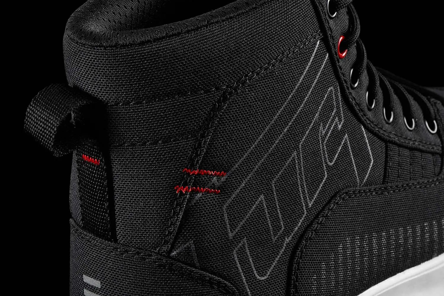 Furygan Stockton Air D3O Shoes Black / Red FREE UK Delivery, FREE 365 Day Returns | Moto Central