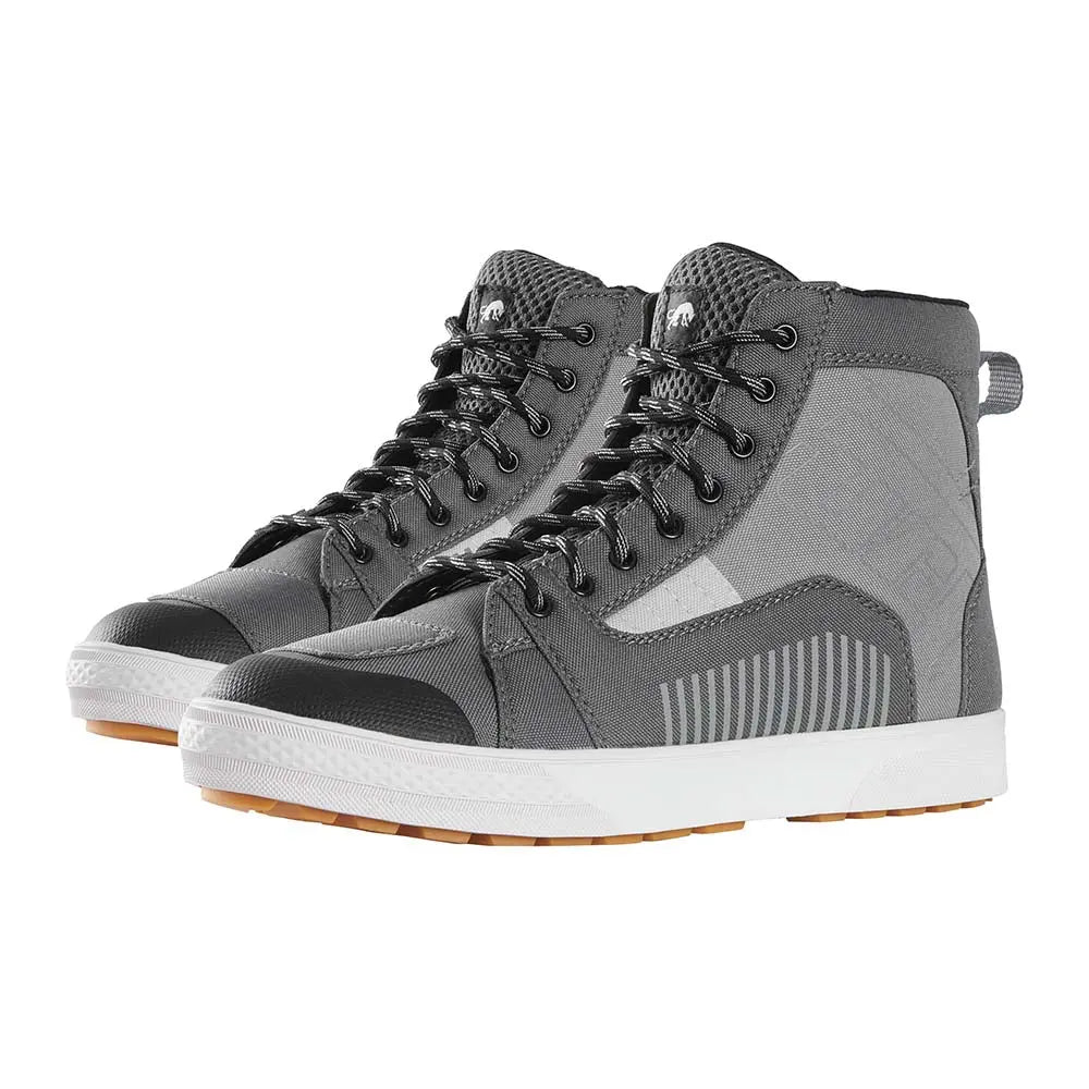 Furygan Stockton Air D3O Shoes Pearl / Charcoal FREE UK Delivery, FREE 365 Day Returns | Moto Central