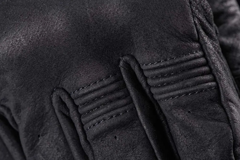 Furygan TD Vintage D3O Textile Gloves Black FREE UK Delivery, FREE 365 Day Returns | Moto Central