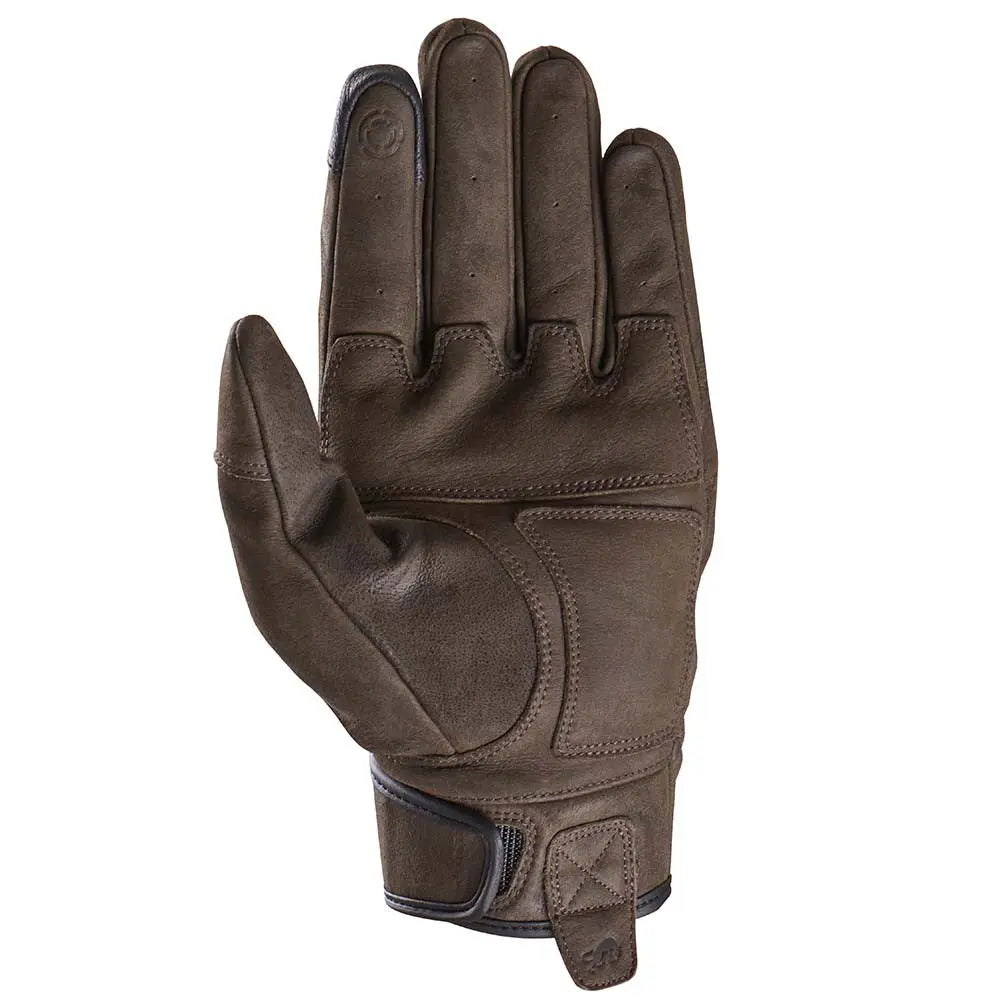 Furygan TD Vintage D3O Textile Gloves Brown FREE UK Delivery, FREE 365 Day Returns | Moto Central