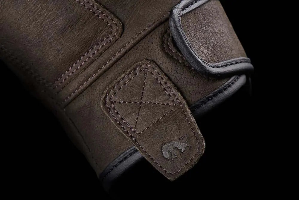 Furygan TD Vintage D3O Textile Gloves Brown FREE UK Delivery, FREE 365 Day Returns | Moto Central