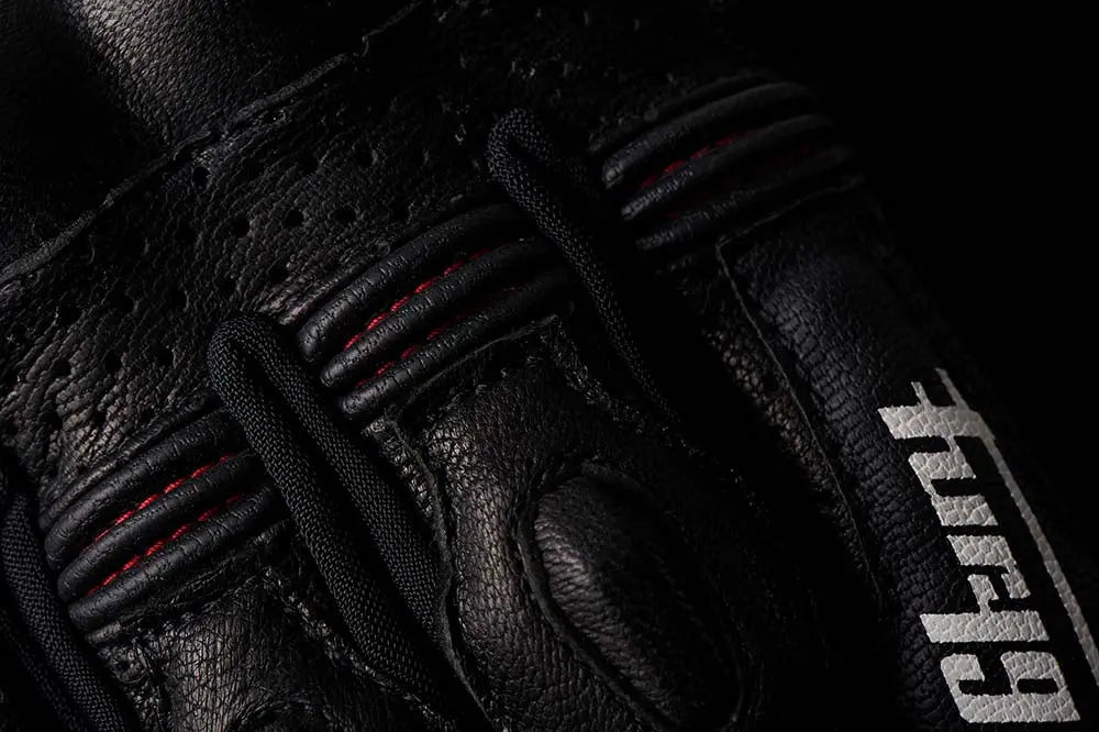 Furygan TD21 Vented Ladies Leather Gloves Black FREE UK Delivery, FREE 365 Day Returns | Moto Central