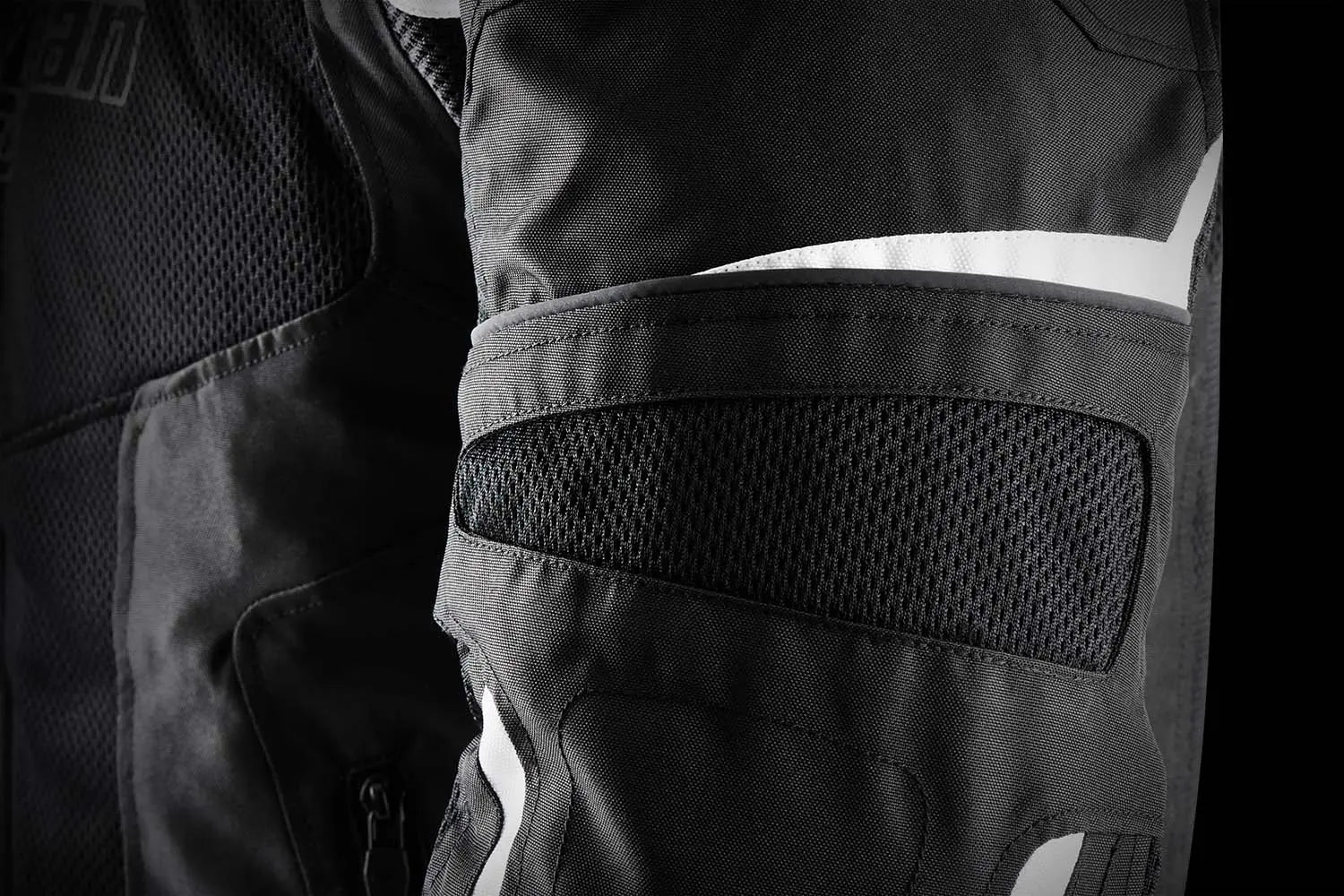 Furygan Ultra Spark 3-In-1 Vented+ Textile Jacket Black / White FREE UK Delivery, FREE 365 Day Returns | Moto Central