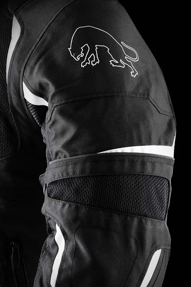 Furygan Ultra Spark 3-In-1 Vented+ Textile Jacket Black / White FREE UK Delivery, FREE 365 Day Returns | Moto Central