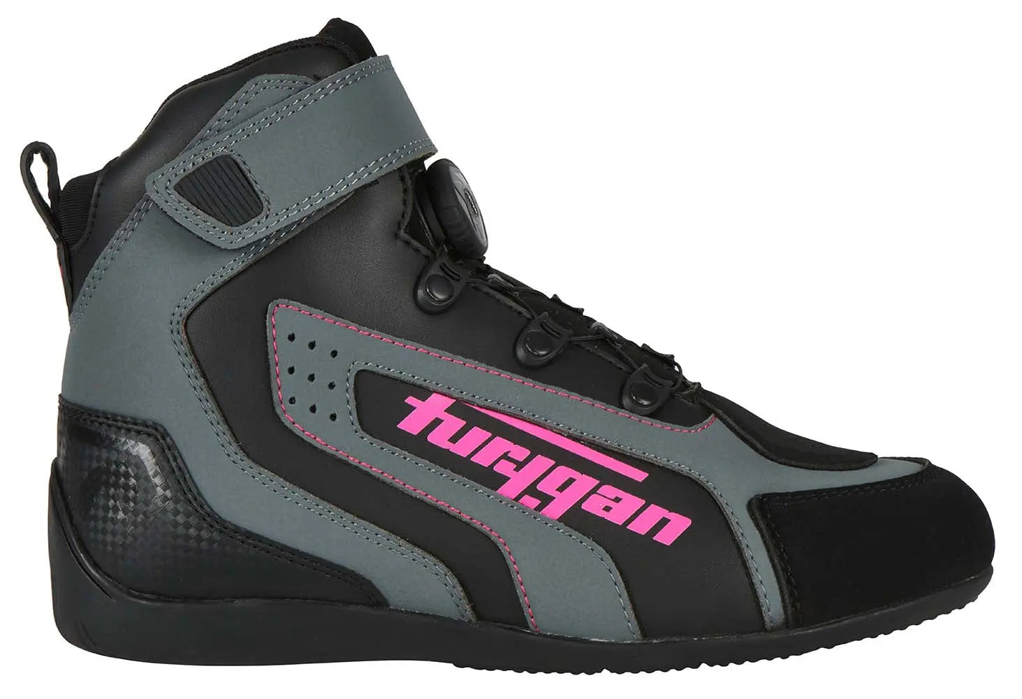 Furygan V4 Easy D3O Ladies Shoes Black / Pink FREE UK Delivery, FREE 365 Day Returns | Moto Central