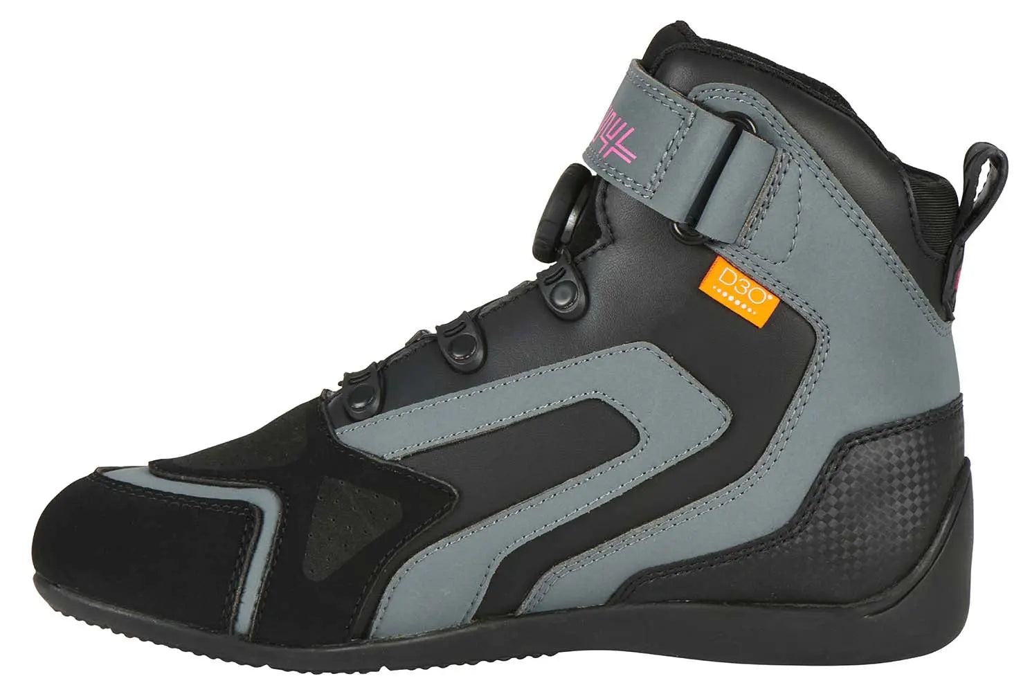 Furygan V4 Easy D3O Ladies Shoes Black / Pink FREE UK Delivery, FREE 365 Day Returns | Moto Central