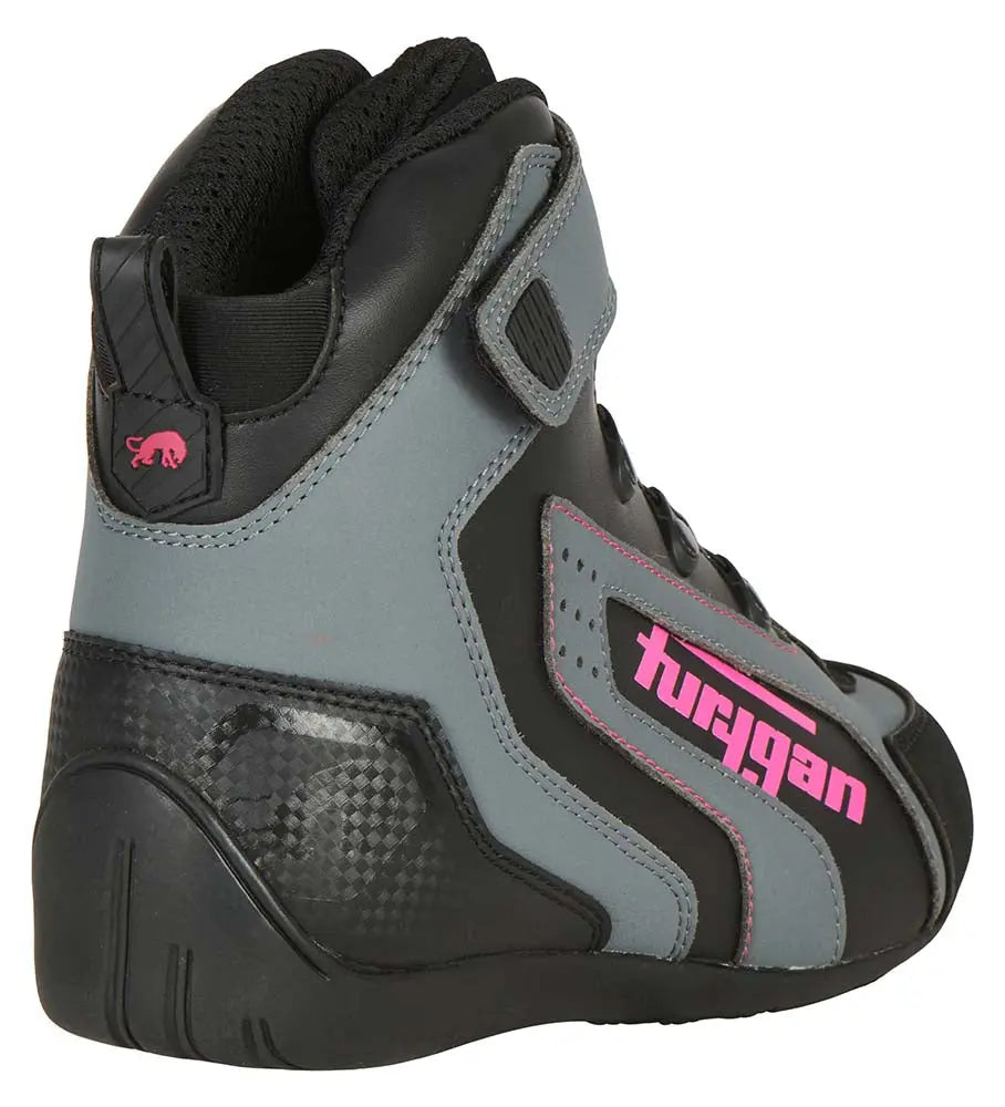 Furygan V4 Easy D3O Ladies Shoes Black / Pink FREE UK Delivery, FREE 365 Day Returns | Moto Central