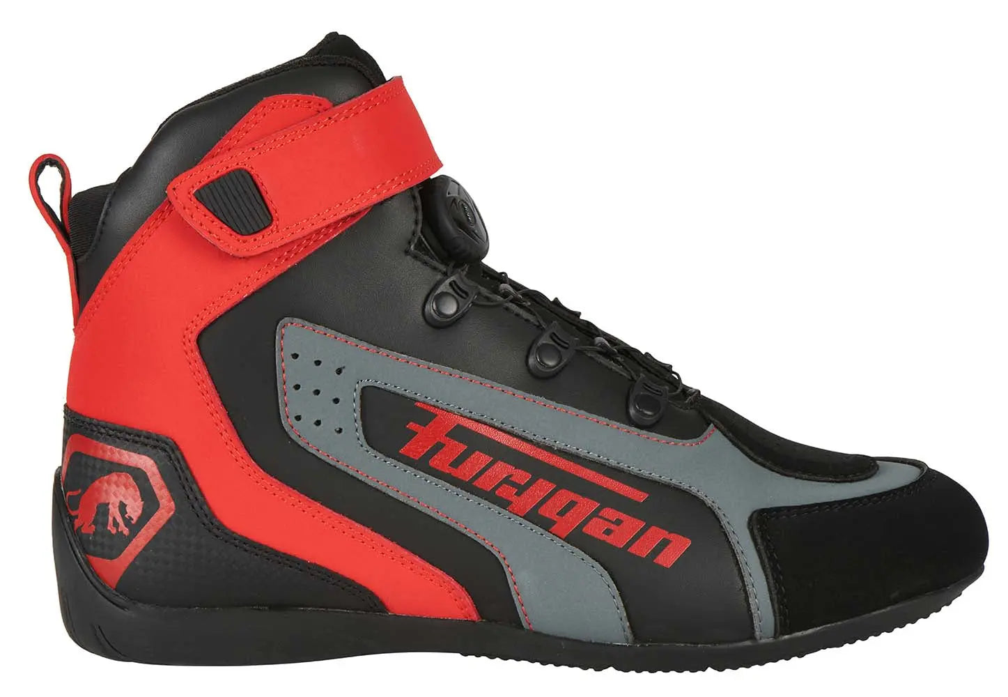 Furygan V4 Easy D3O Shoes Black / Red FREE UK Delivery, FREE 365 Day Returns | Moto Central