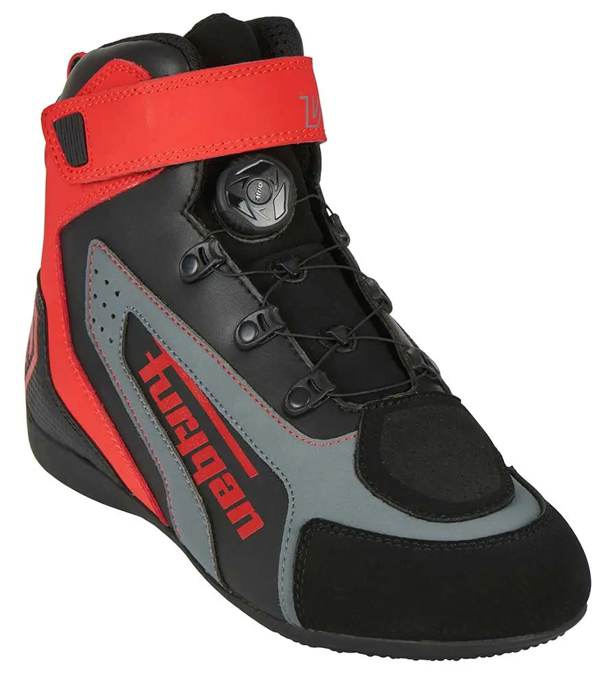 Furygan V4 Easy D3O Shoes Black / Red FREE UK Delivery, FREE 365 Day Returns | Moto Central
