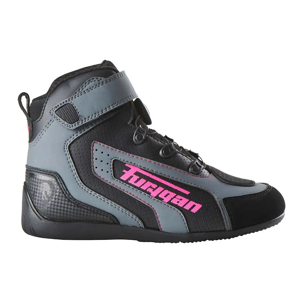 Furygan V4 Easy D3O Vented Ladies Shoes Black / Pink FREE UK Delivery, FREE 365 Day Returns | Moto Central