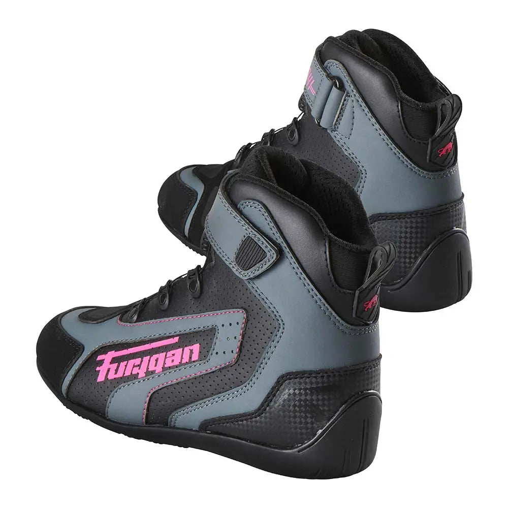 Furygan V4 Easy D3O Vented Ladies Shoes Black / Pink FREE UK Delivery, FREE 365 Day Returns | Moto Central
