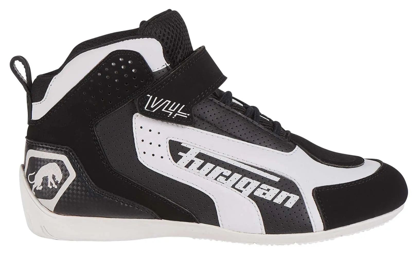 Furygan V4 Vented Shoes Black / White FREE UK Delivery, FREE 365 Day Returns | Moto Central