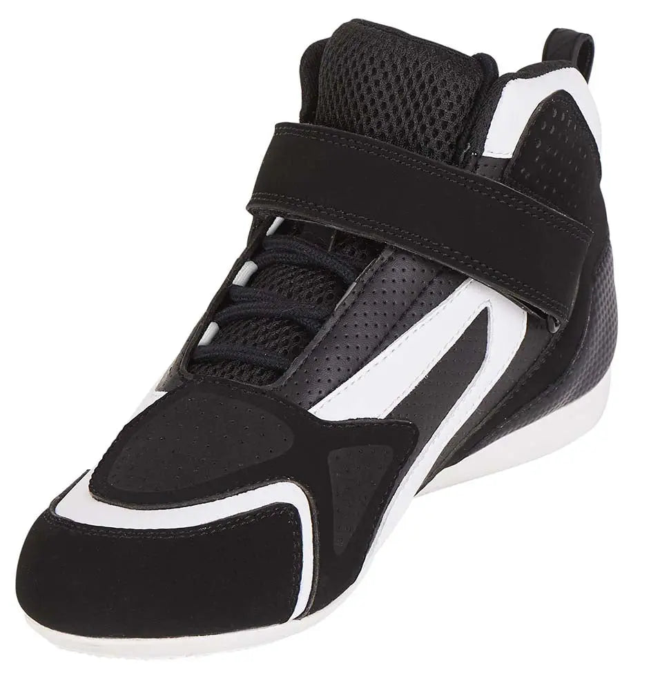 Furygan V4 Vented Shoes Black / White FREE UK Delivery, FREE 365 Day Returns | Moto Central