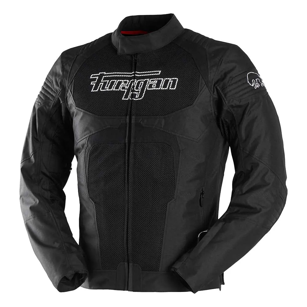 Furygan WB08 Vented+ Textile Jacket Black / White FREE UK Delivery, FREE 365 Day Returns | Moto Central
