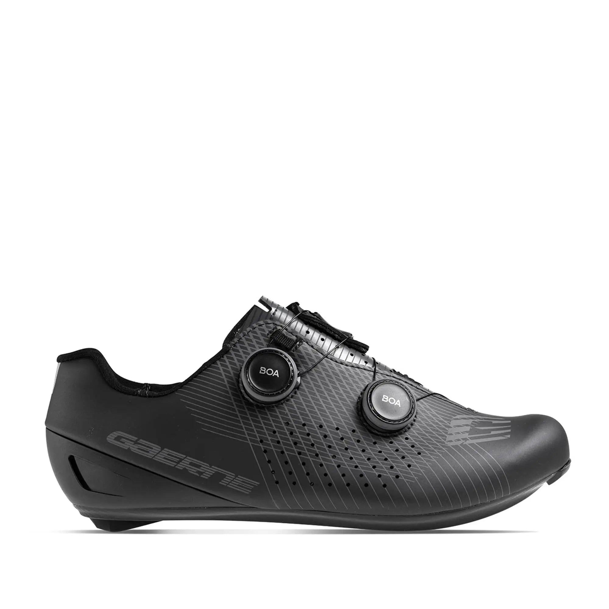 Gaerne Carbon G Fuga Road Cycling Shoes Black - FREE UK Shipping, FREE 365 Day Returns | Moto Central