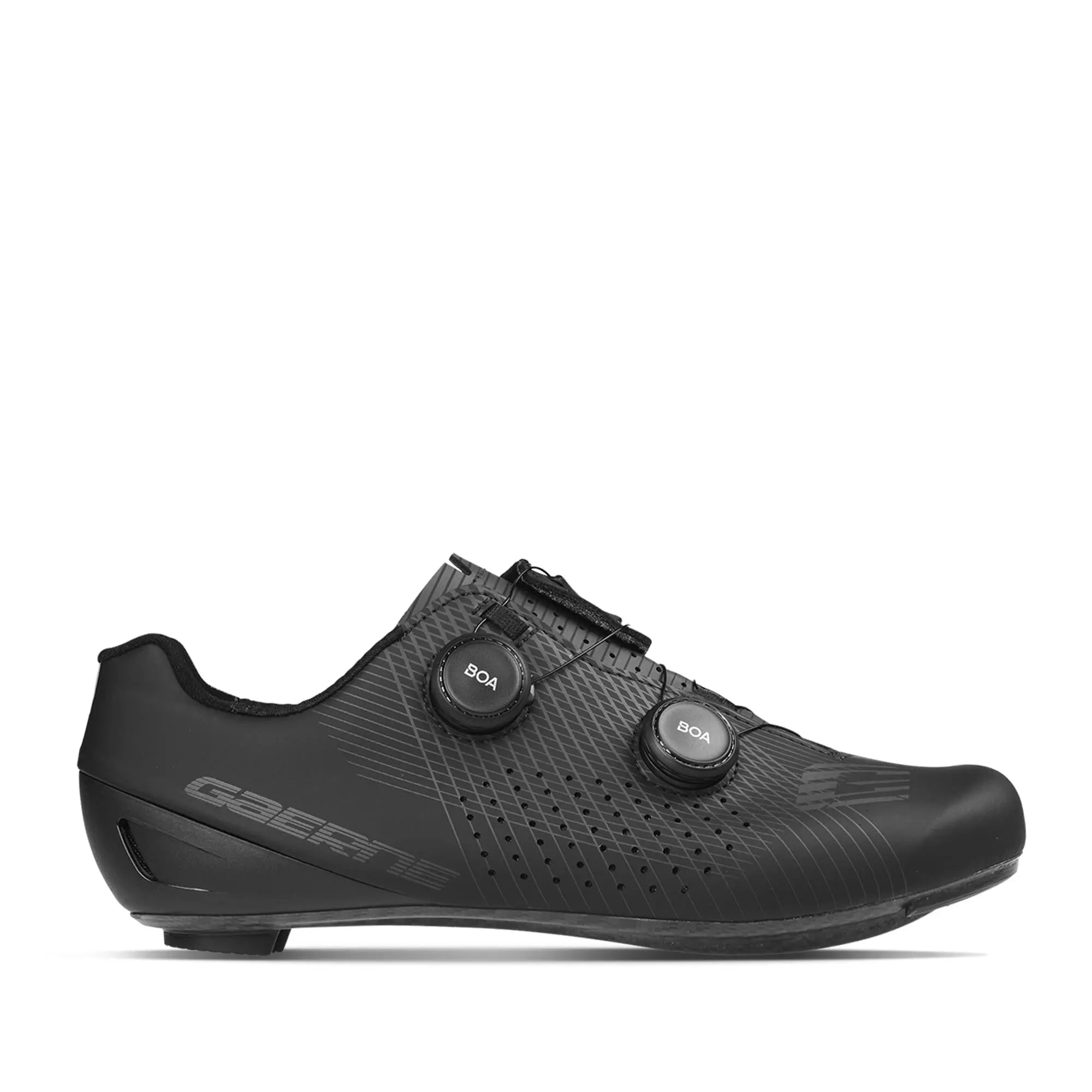 Gaerne Carbon G Fuga Road Cycling Shoes Core Black - FREE UK Shipping, FREE 365 Day Returns | Moto Central