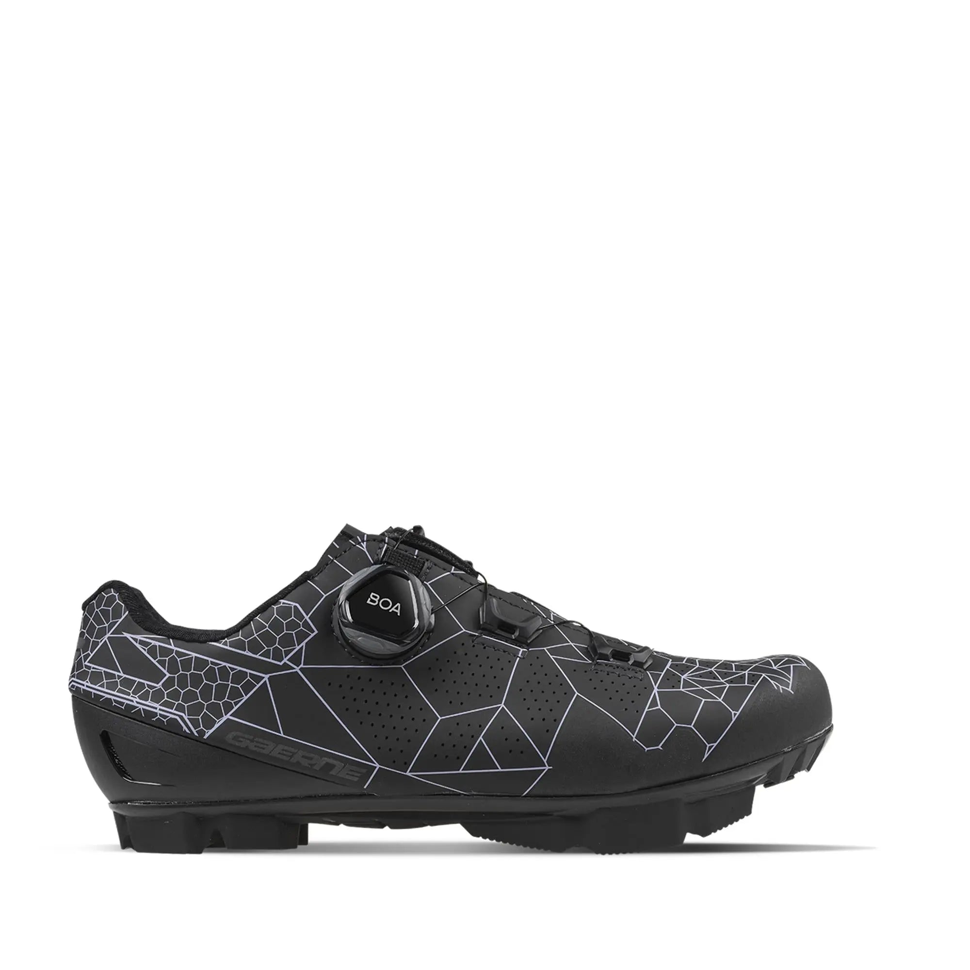Gaerne Edge Ladies MTB Shoes Black / Lilla - FREE UK Shipping, FREE 365 Day Returns | Moto Central
