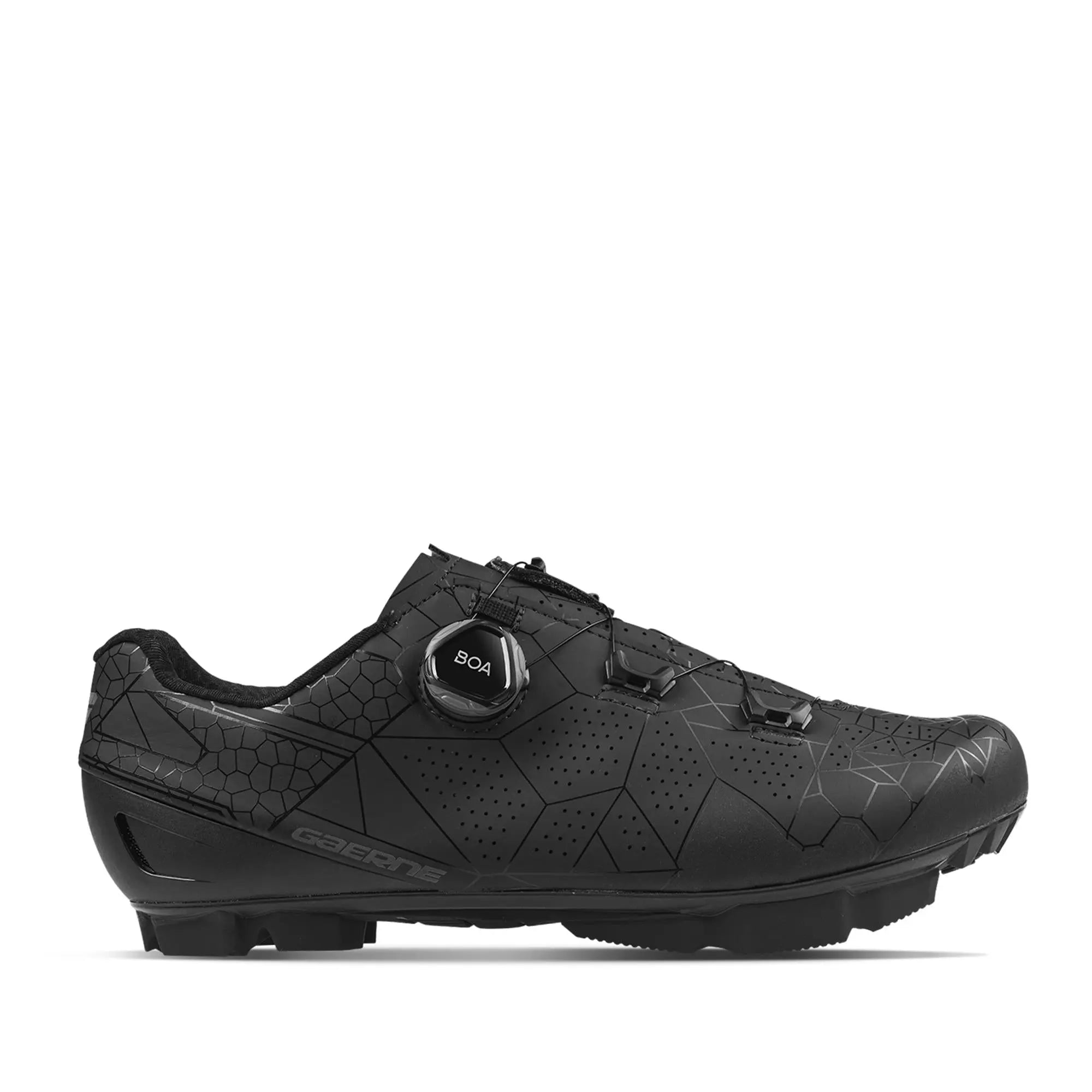 Gaerne Edge MTB Shoes Black - FREE UK Shipping, FREE 365 Day Returns | Moto Central