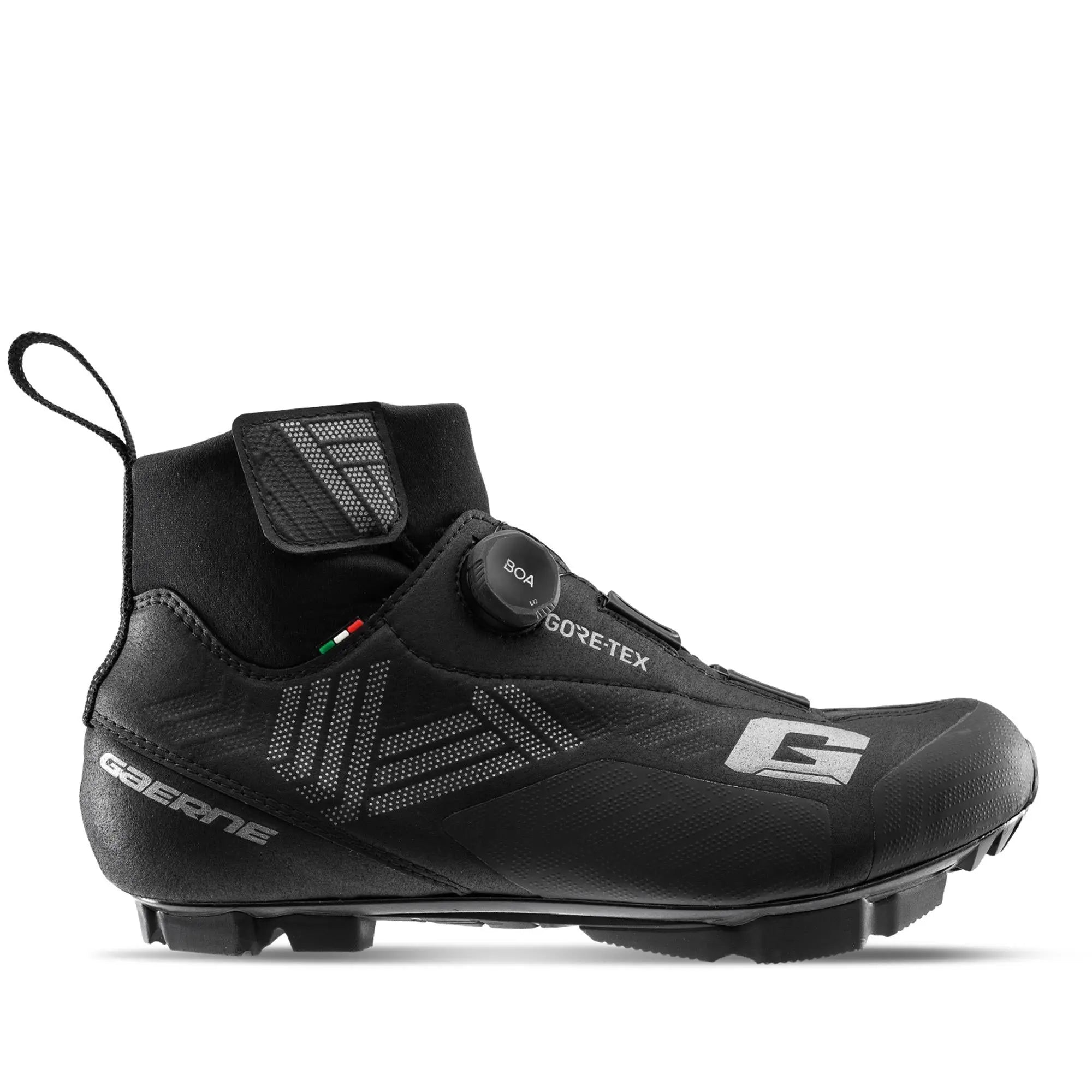 Gaerne Ice Storm Gore-Tex MTB Shoes Black - FREE UK Shipping, FREE 365 Day Returns | Moto Central