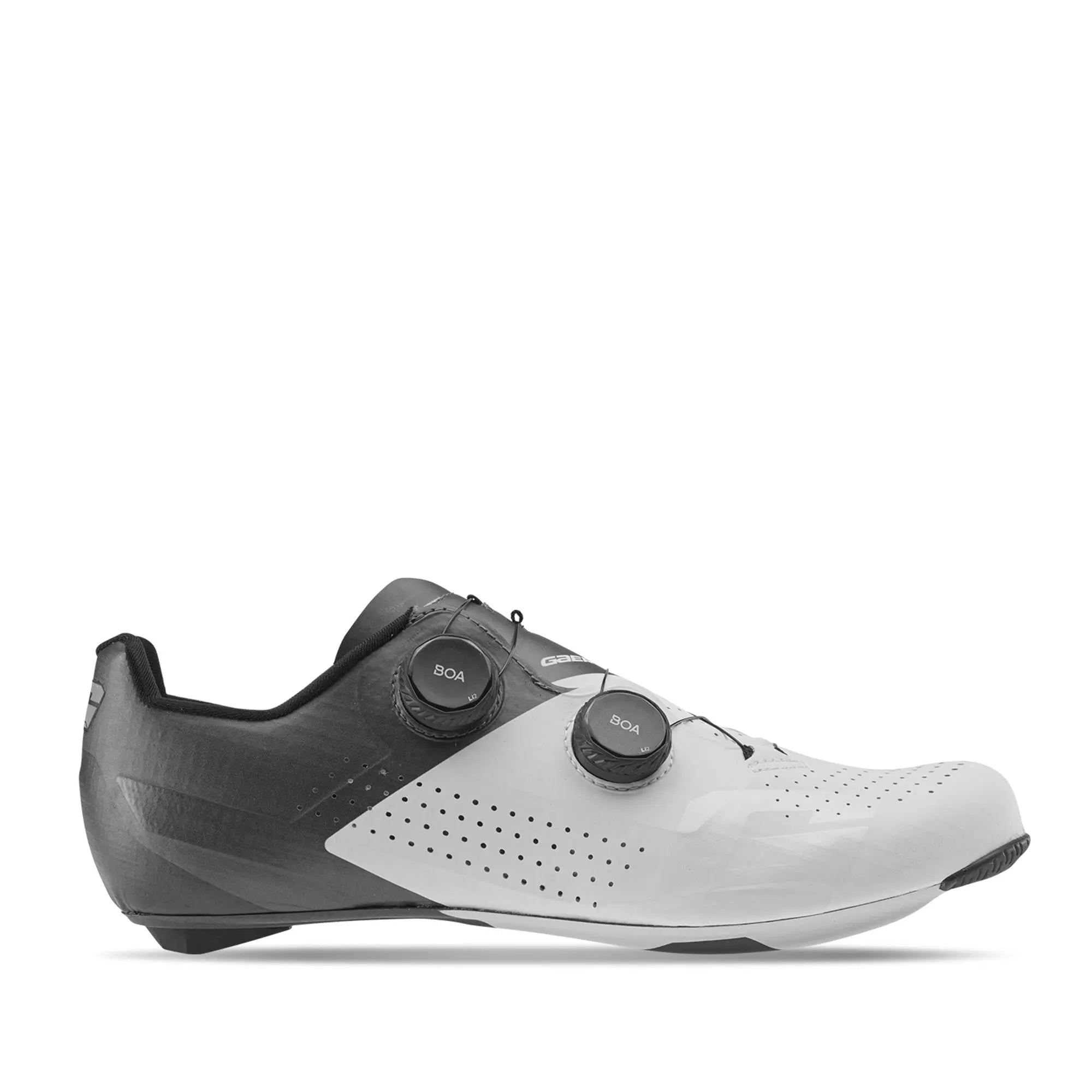 Gaerne Jet Road Cycling Shoes Anthracite / White - FREE UK Shipping, FREE 365 Day Returns | Moto Central
