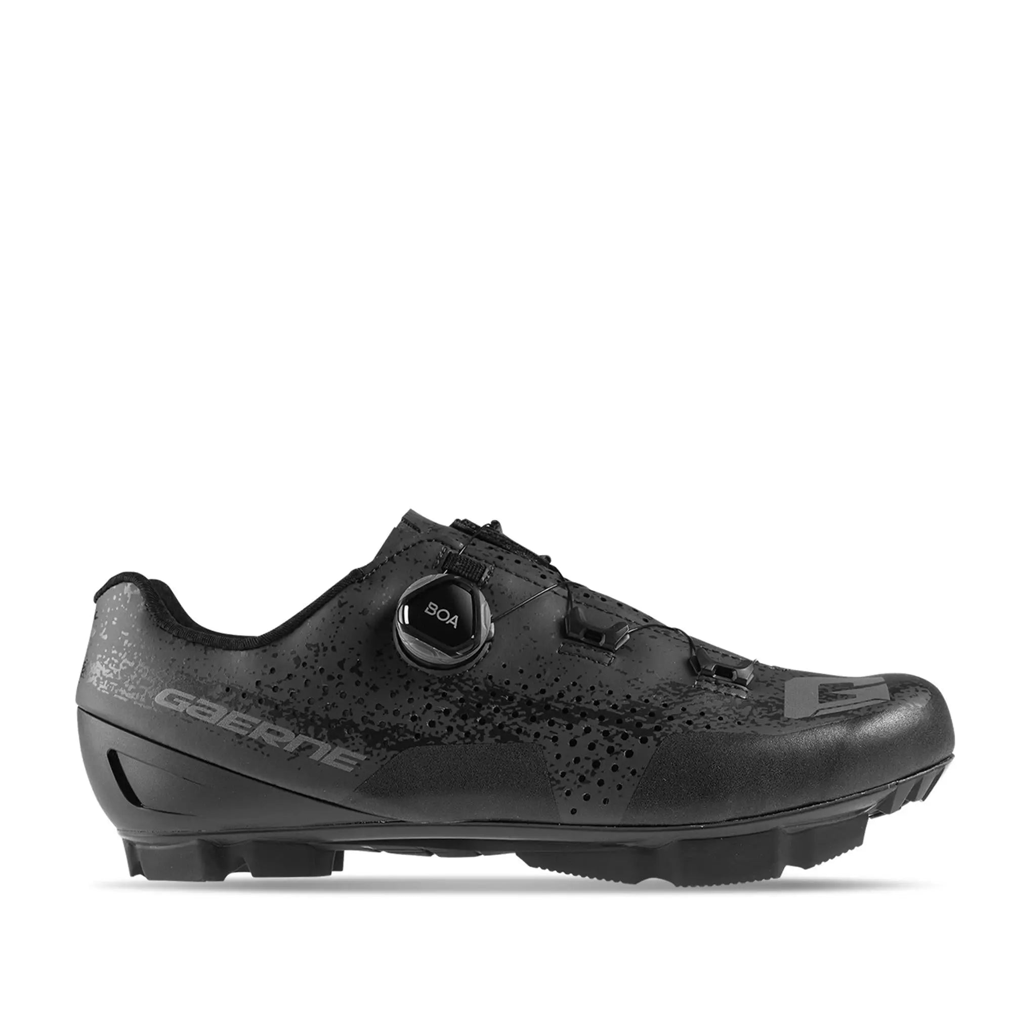 Gaerne Lampo MTB Shoes Core Black - FREE UK Shipping, FREE 365 Day Returns | Moto Central