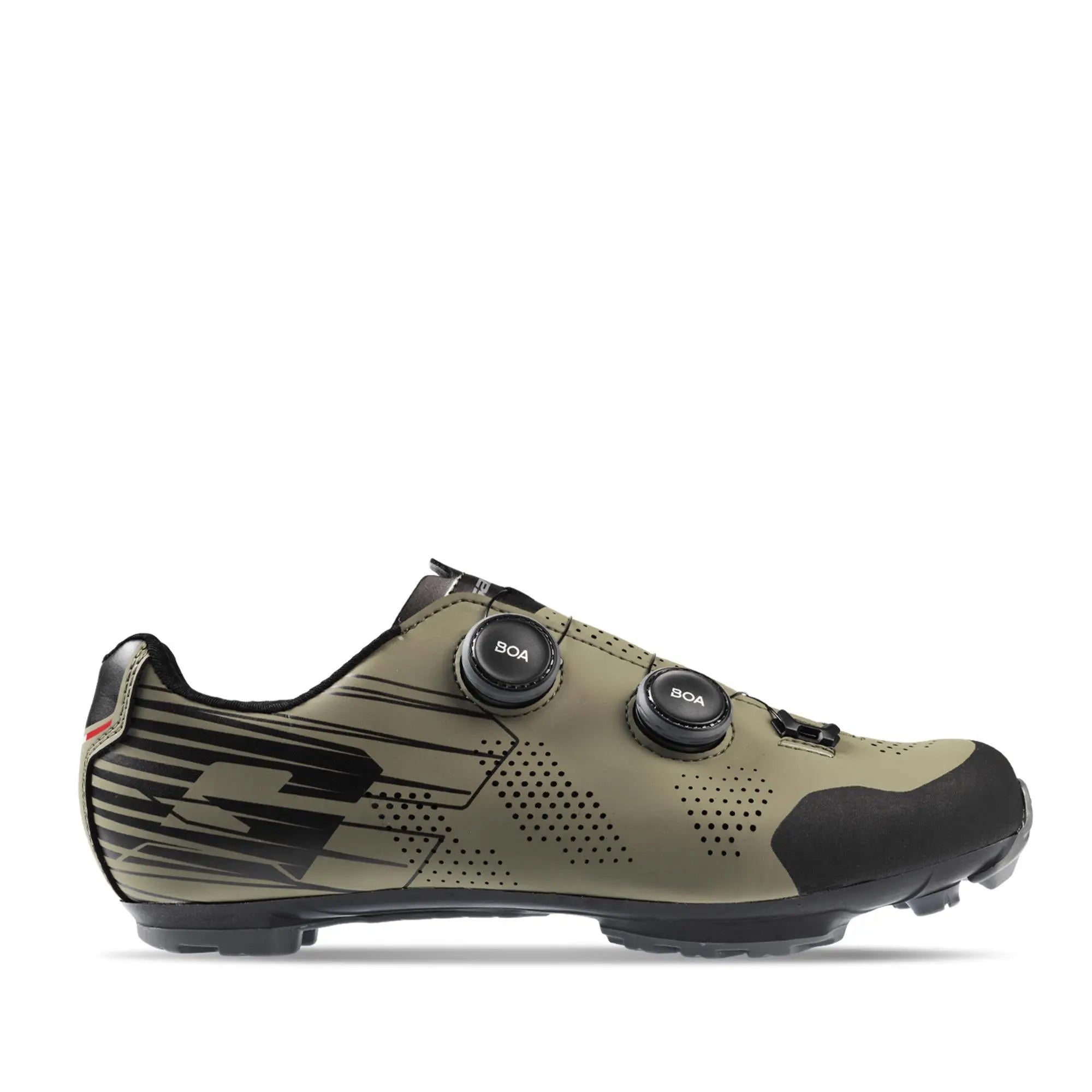 Gaerne Obsidian Gravel Shoes Moss - FREE UK Shipping, FREE 365 Day Returns | Moto Central