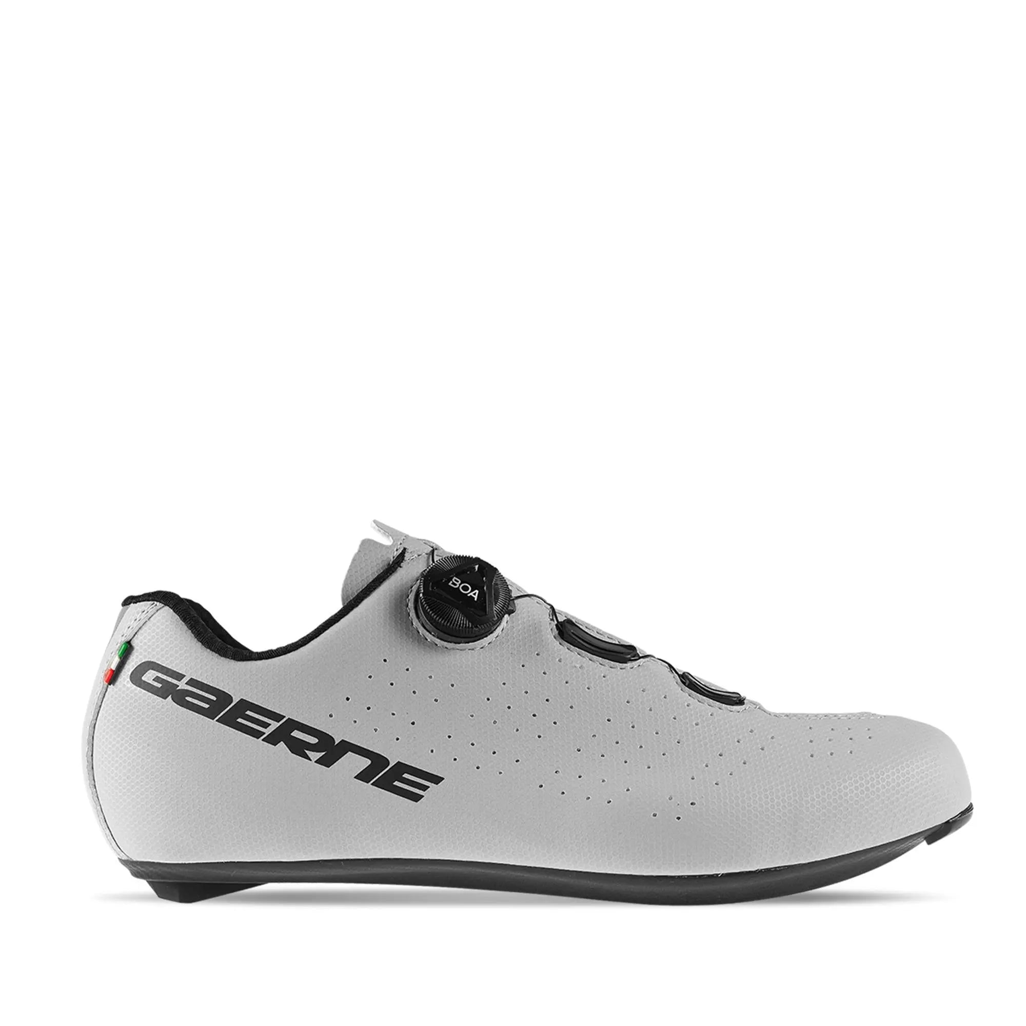 Gaerne Sprint Road Cycling Shoes Grey - FREE UK Shipping, FREE 365 Day Returns | Moto Central
