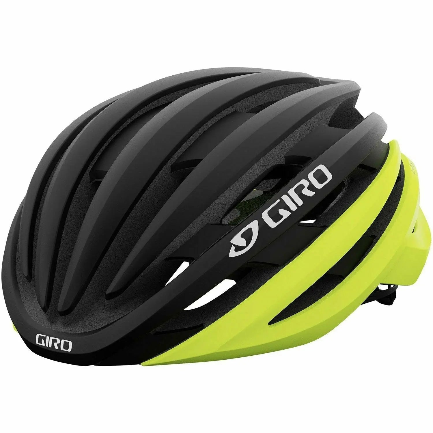 Giro Cinder MIPS Road Helmet Matt Black Fade / Highlight Yellow - FREE UK Shipping, FREE 365 Day Returns | Moto Central