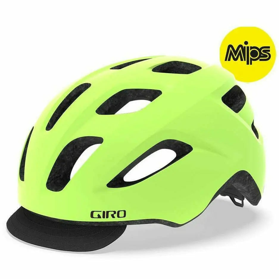 Giro Cormick MIPS Urban 2019 Matt Highlight Yellow / Black - FREE UK Shipping, FREE 365 Day Returns | Moto Central