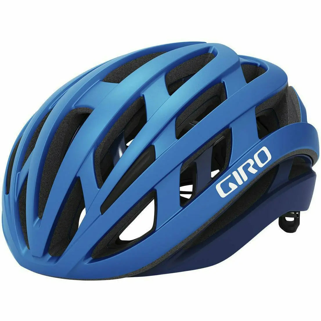 Giro Helios Spherical Road Helmet Matt Ano Blue - FREE UK Shipping, FREE 365 Day Returns | Moto Central