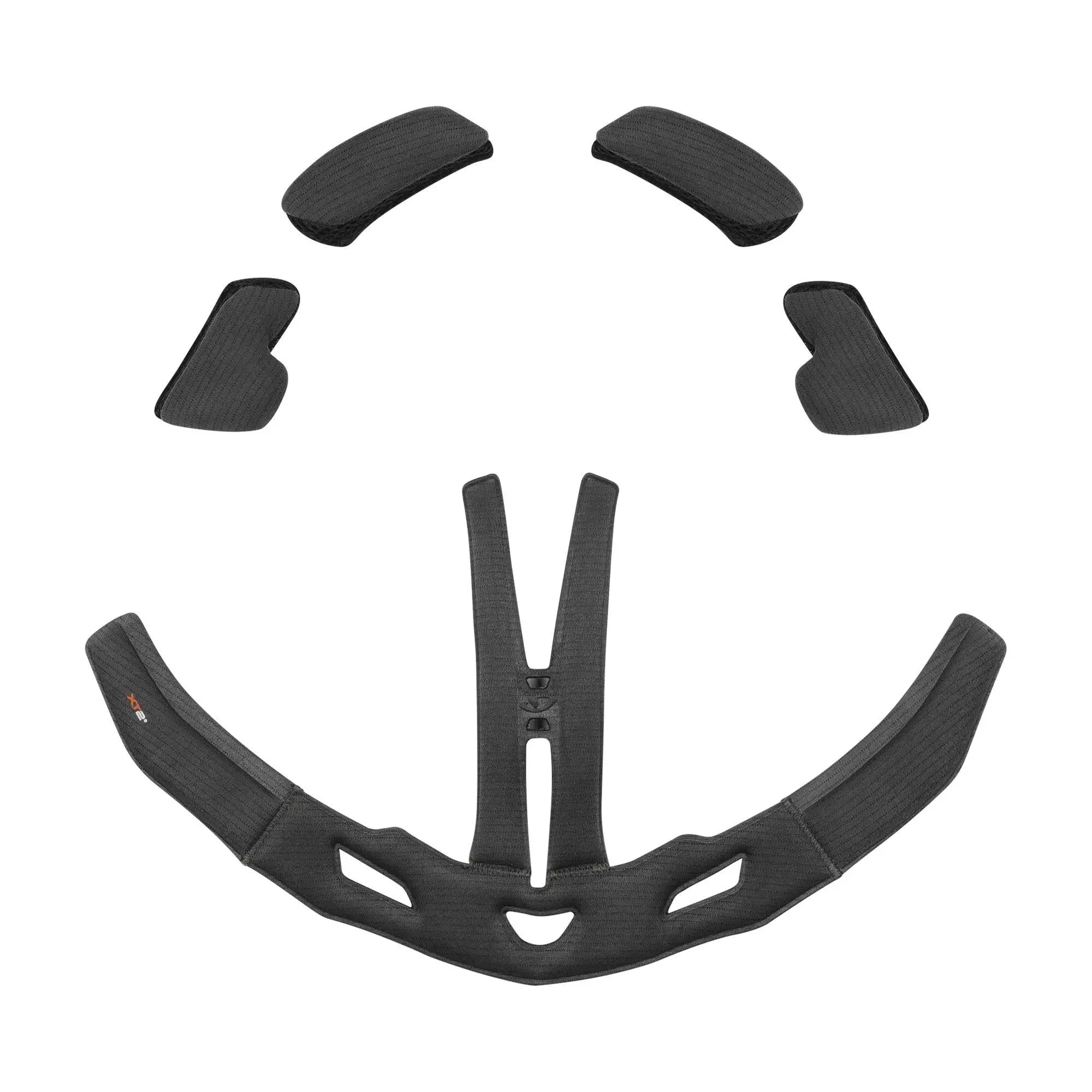 Giro Switchblade Complete Helmet Padset Black - FREE UK Shipping, FREE 365 Day Returns | Moto Central