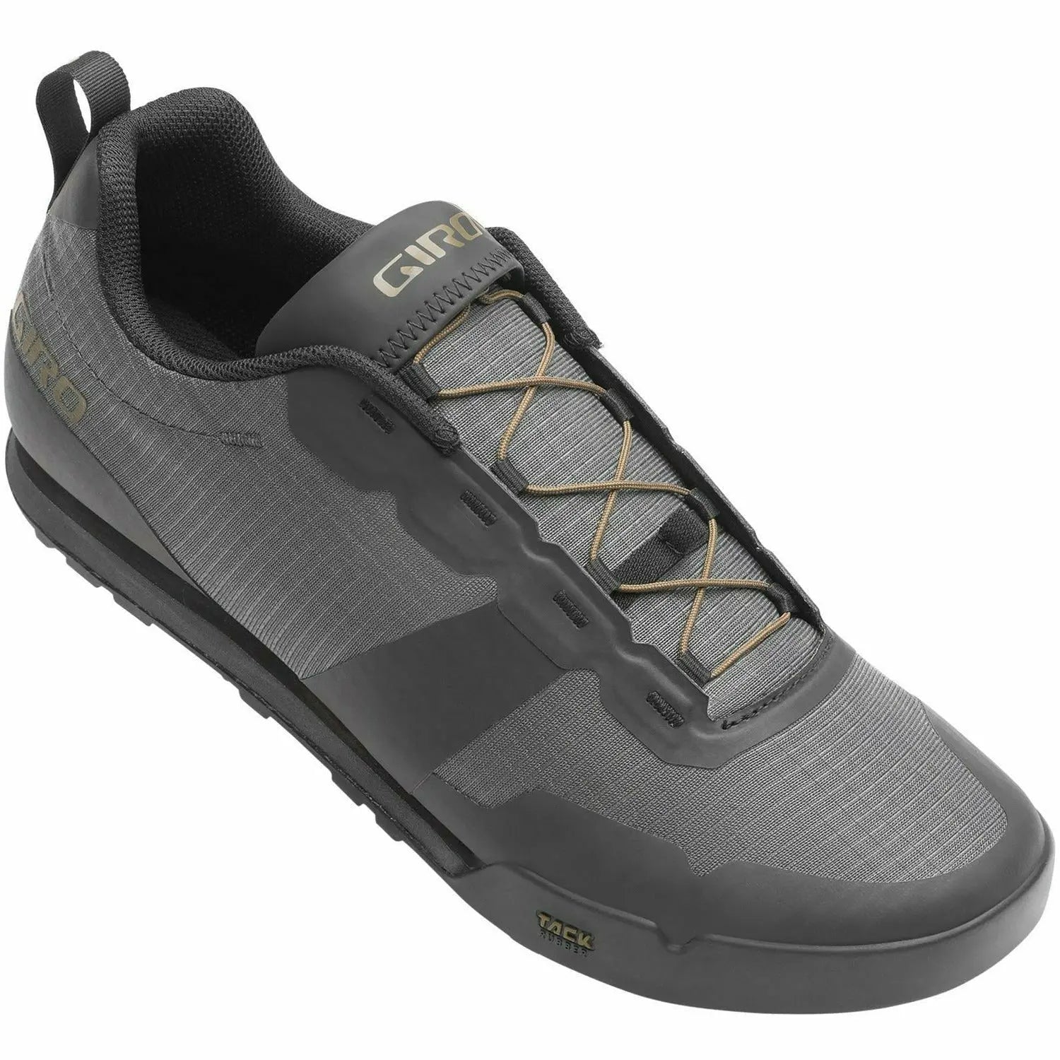 Giro Tracker Fastlace MTB Cycling Shoes Dark Shadow / Trail Green - FREE UK Shipping, FREE 365 Day Returns | Moto Central