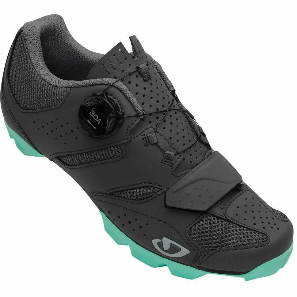 Giro Cylinder II Ladies MTB Cycling Shoes Dark Shadow - FREE UK Shipping, FREE 365 Day Returns | Moto Central