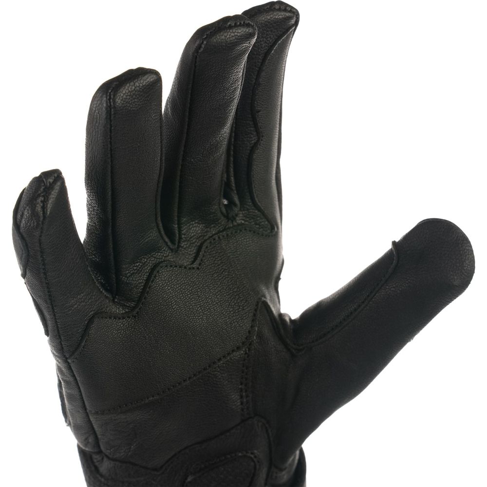 Bike It Ultimate Cruiser UCG Leather Gloves Black