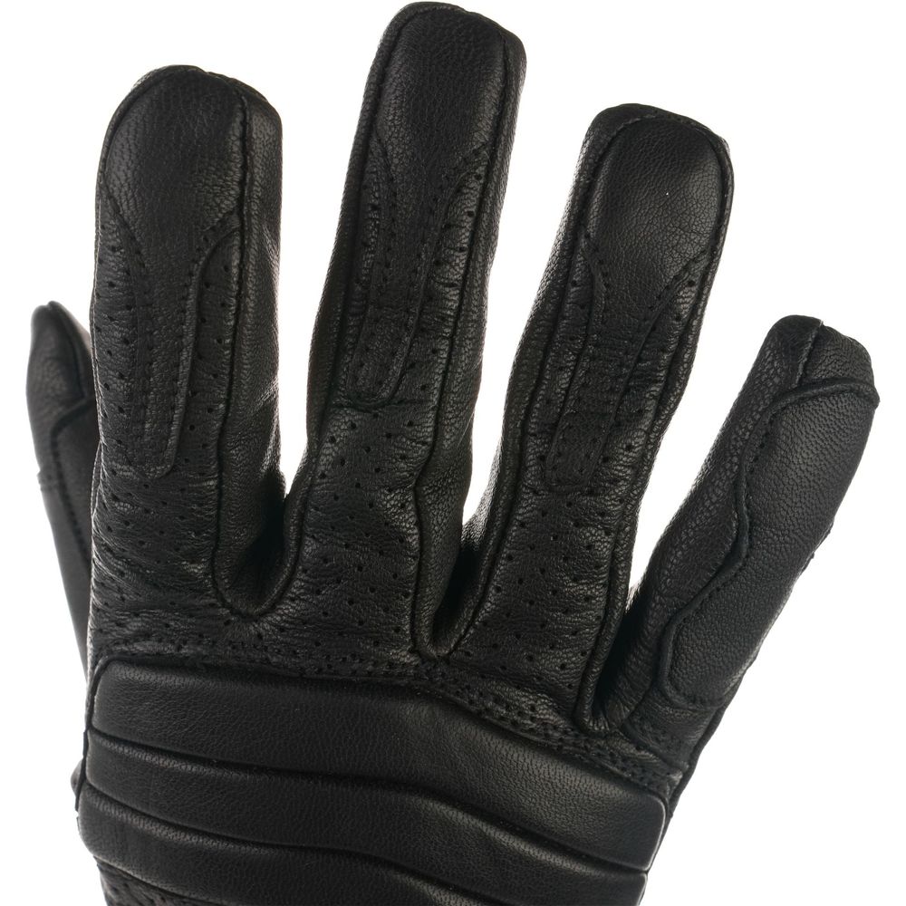 Bike It Ultimate Cruiser UCG Leather Gloves Black