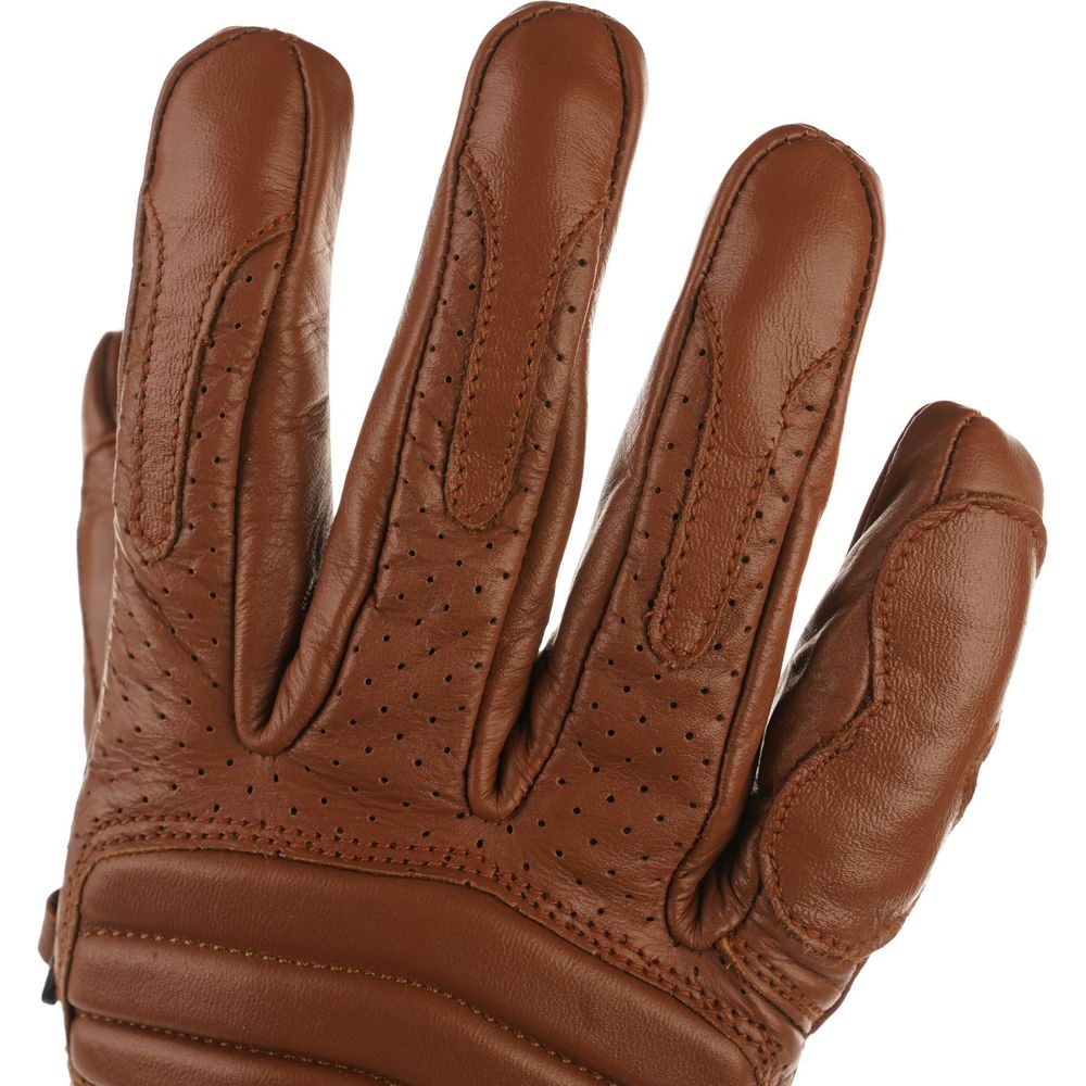 Bike It Ultimate Cruiser UCG Leather Gloves Brown