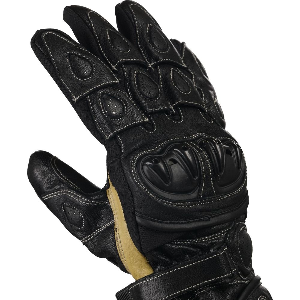 Bike It Ultimate Track UTG Leather Gloves Black