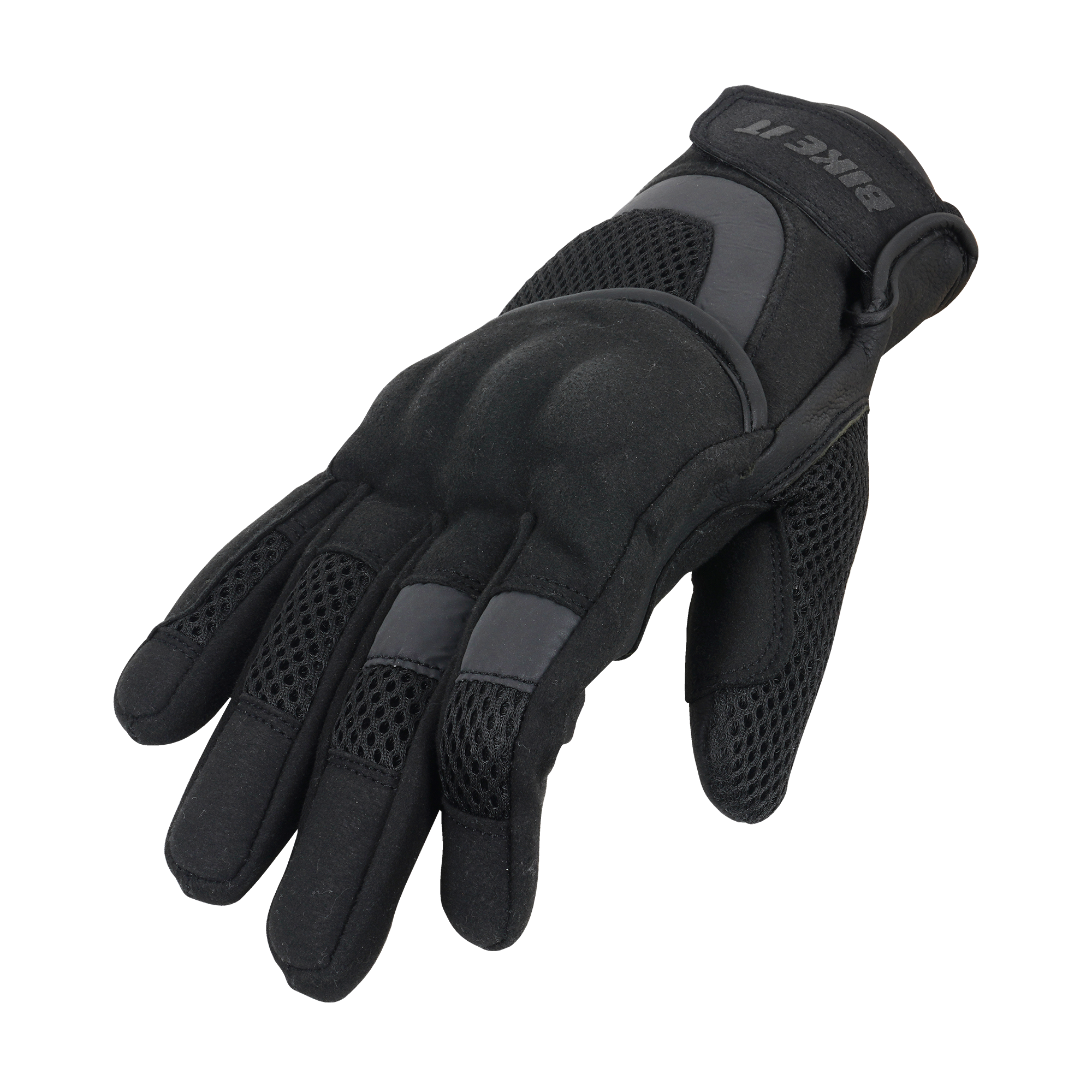 Bike It Urban-S Lightweight Textile Gloves Black