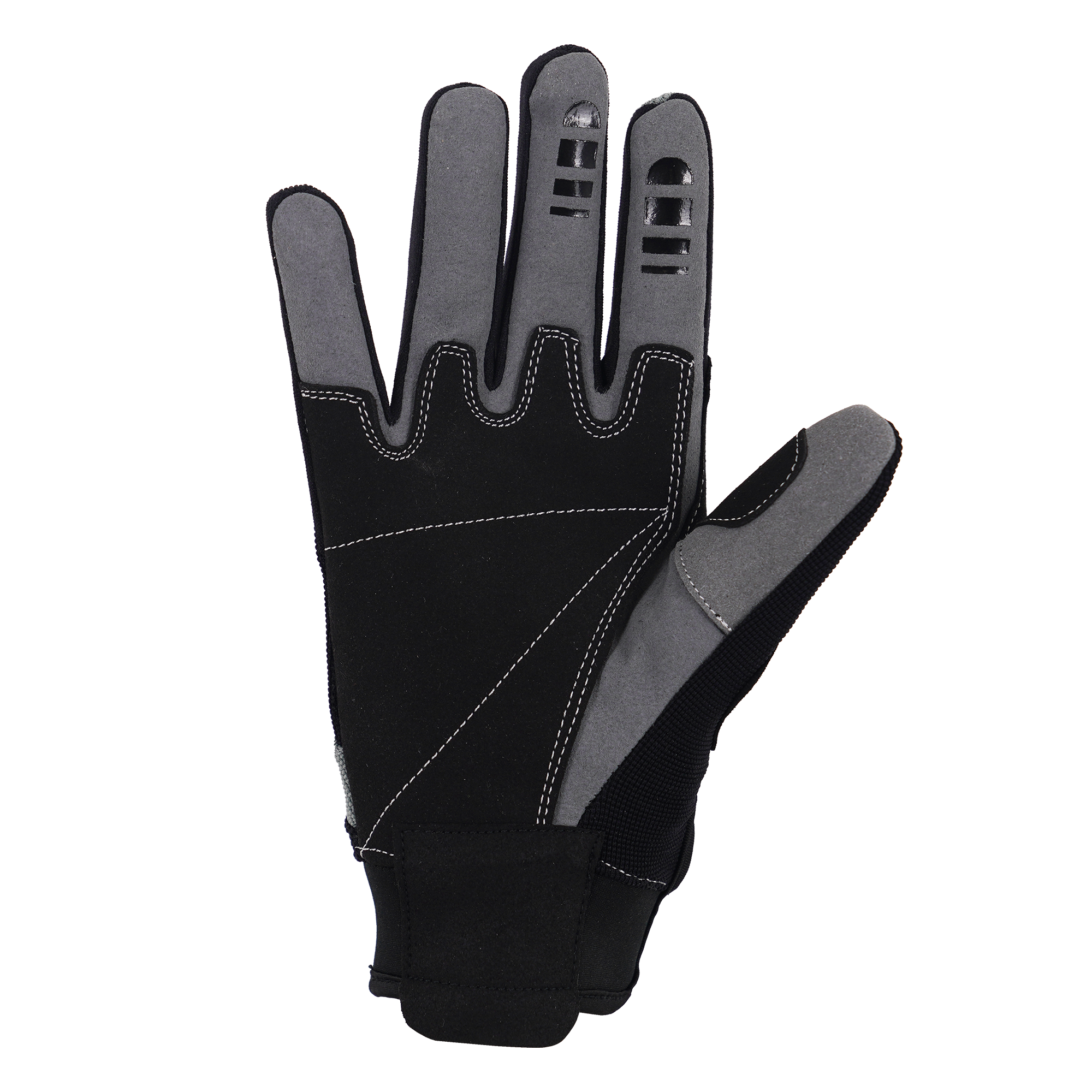 Bike It Vapor-S Lightweight Textile Gloves Black / Grey