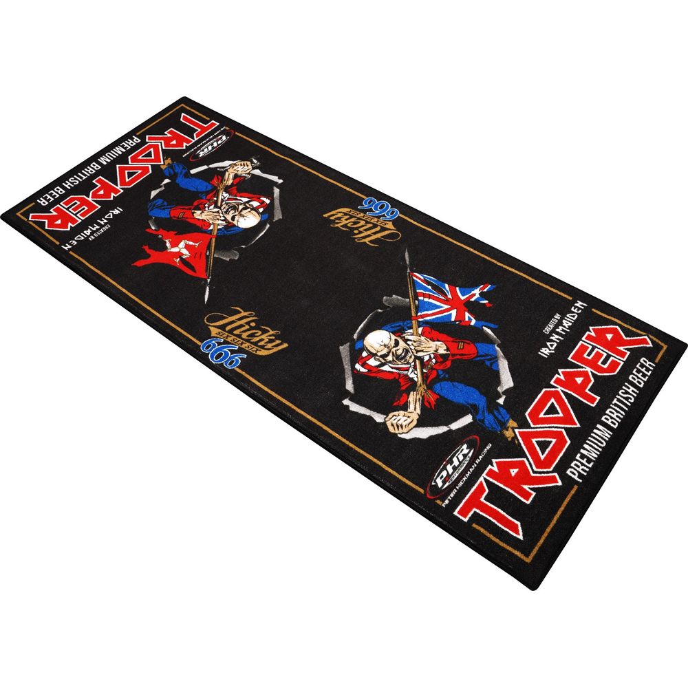 Peter Hickman Limited Edition Iron Maiden Trooper Motorcycle Garage Mat
