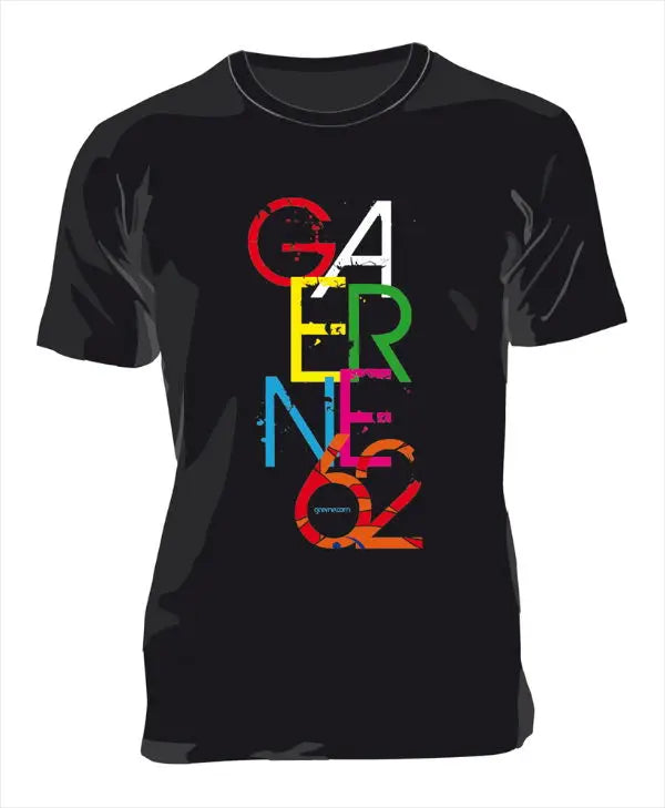 Gaerne G.Color T-Shirt Black - FREE UK Shipping, FREE 365 Day Returns | Moto Central