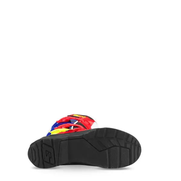 Gaerne GX-1 Evo Kids MX Boots Red / Multi - FREE UK Shipping, FREE 365 Day Returns | Moto Central