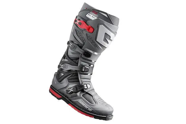 Gaerne SG.22 MX Boots Anthracite / Black / Red - FREE UK Shipping, FREE 365 Day Returns | Moto Central