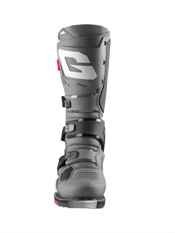 Gaerne SG.22 MX Boots Anthracite / Black / Red - FREE UK Shipping, FREE 365 Day Returns | Moto Central
