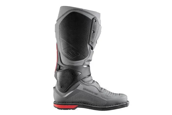Gaerne SG.22 MX Boots Anthracite / Black / Red - FREE UK Shipping, FREE 365 Day Returns | Moto Central